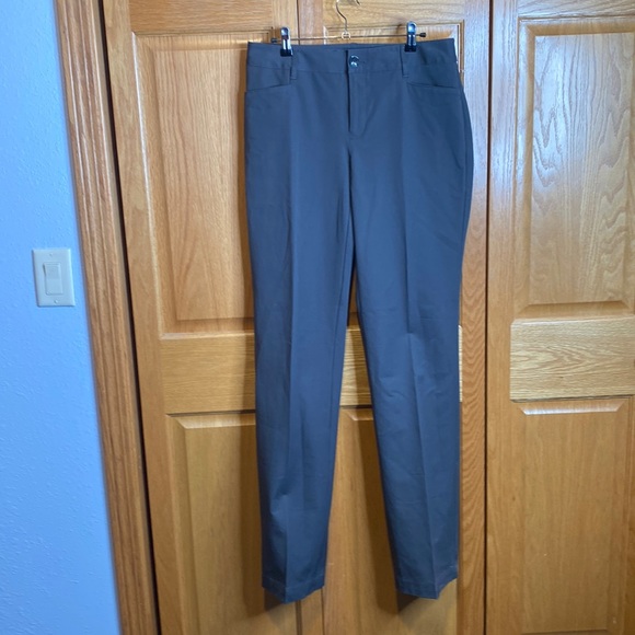 Eddie Bauer dark gray pants size 8 long tall.  New without tags - Picture 1 of 8